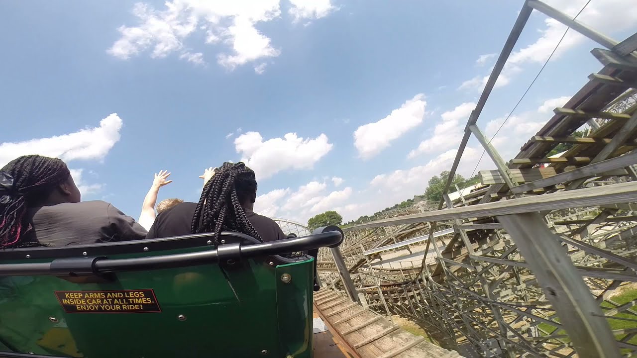 Lightning Racer Roller Coaster at Hershey Park - 6/20/2021