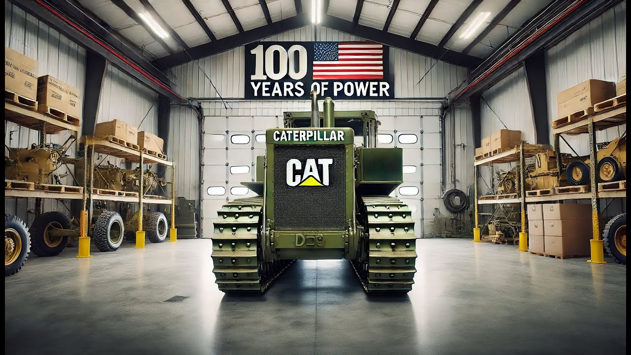 WWII D7 Tractors Roll Out for Caterpillar’s 100th