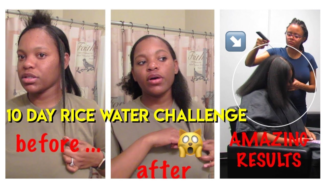 10 Day RICE WATER CHALLENGE FOR EXTREME HAIR GROWTH ‼️ AMAZING RESULTS + the truth about rice water!