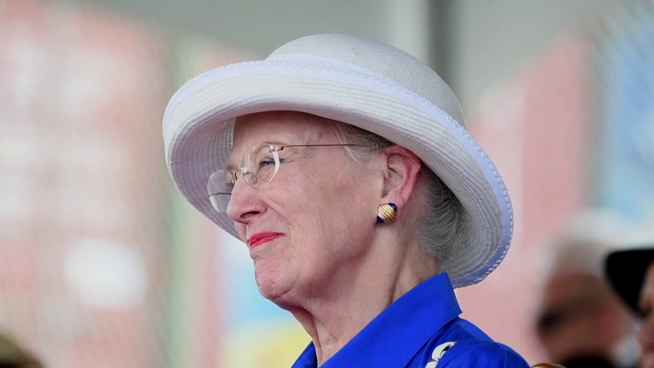 Dronning Margrethe tog fusen på Ghaneser