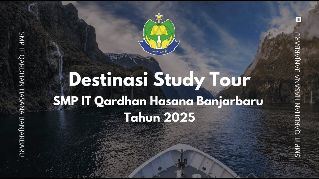 Study Tour SMP IT Qardhan Hasana Banjarbaru Tahun 2025 - Destinasi Surabaya - Jogjakarta