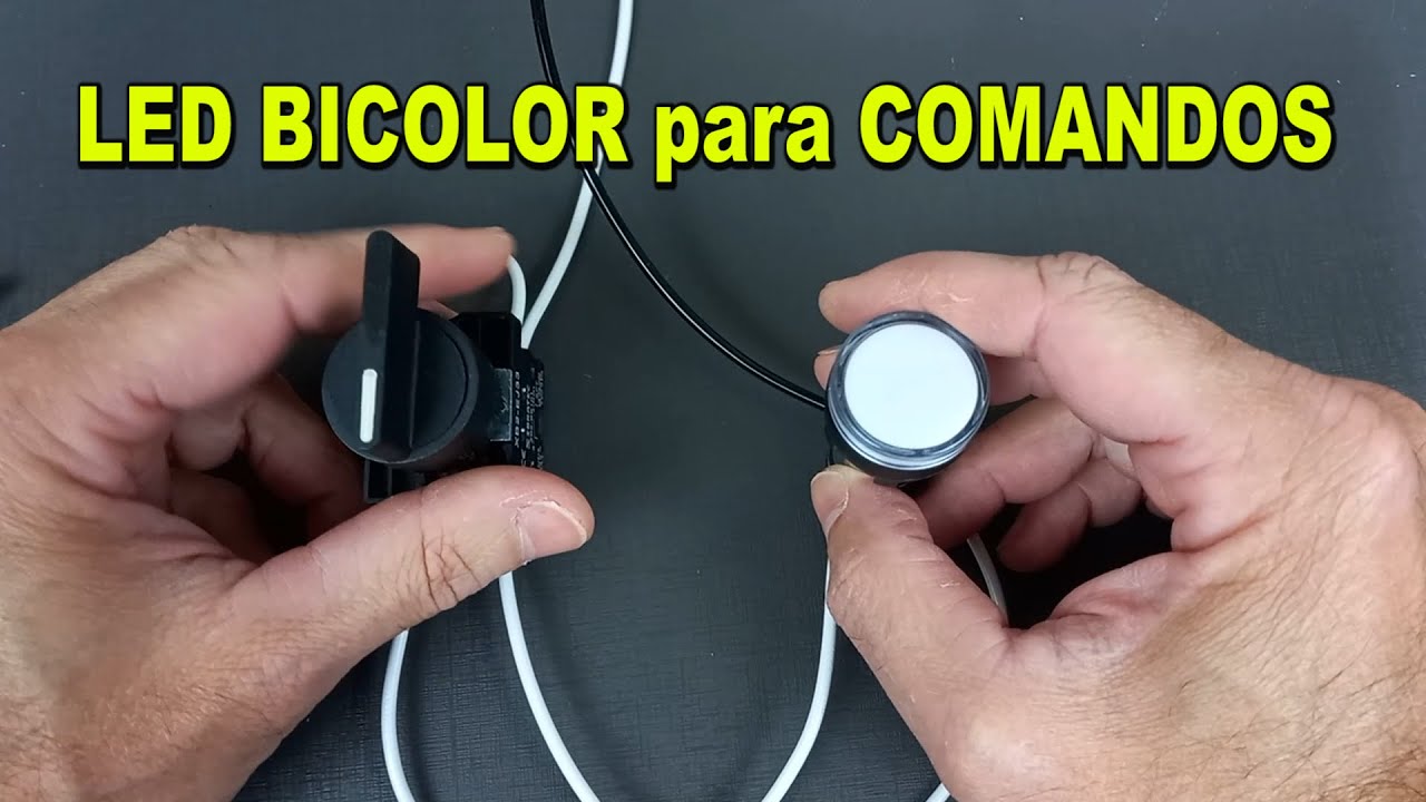 LED BICOLOR para COMANDOS ELÉTRICOS