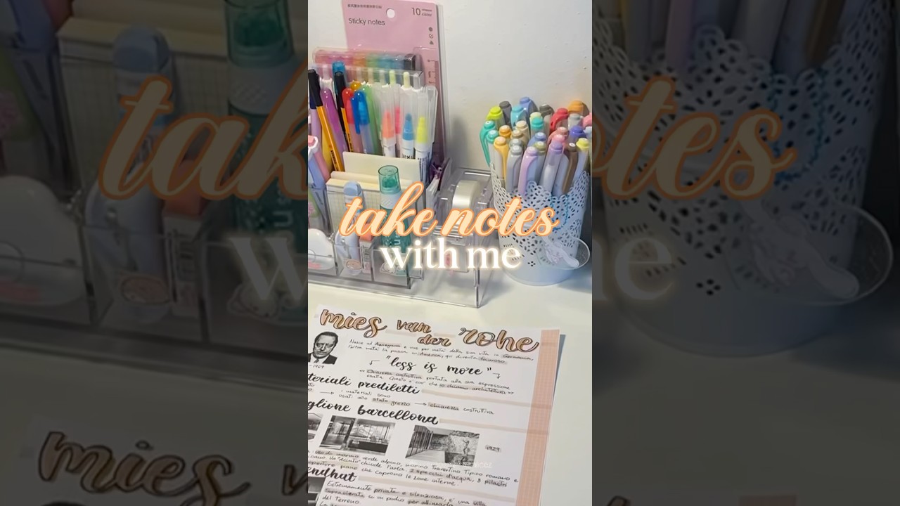 note taking asmr 🌿📄 #notetaking #notetakingasmr #studywithme #studywithmeasmr #studymotivation