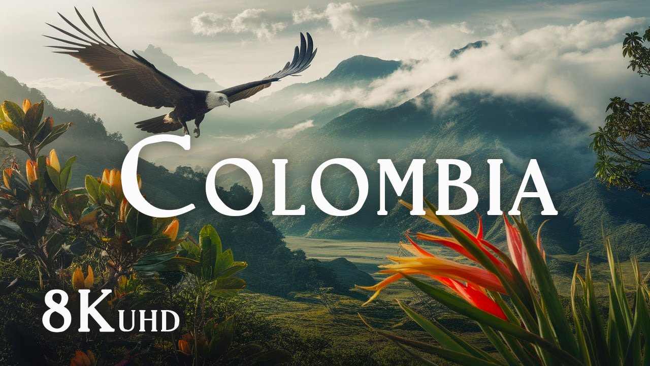 COLOMBIA 8K : Incredible Scenes & Hidden Gems 🇨🇴