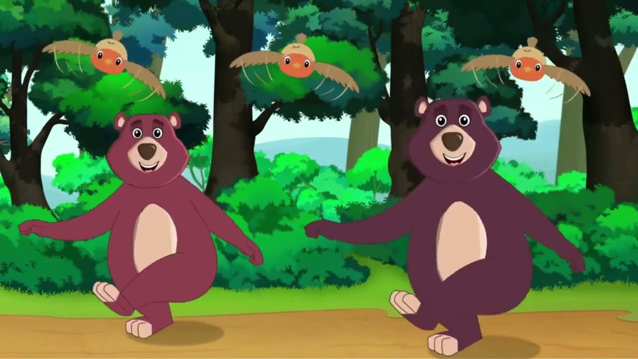 🕺 Šokančios Meškos – Linksma Daina Mažiesiems! 🐻💃🎶 | Dainų Karuselė