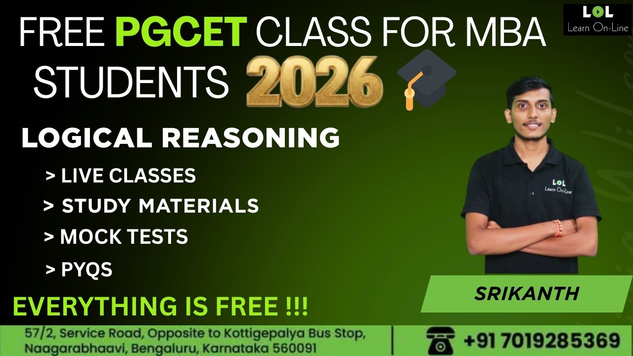 PGCET Cubes & Dices | Free PGCET Coaching in Kannada | Learn On-Line