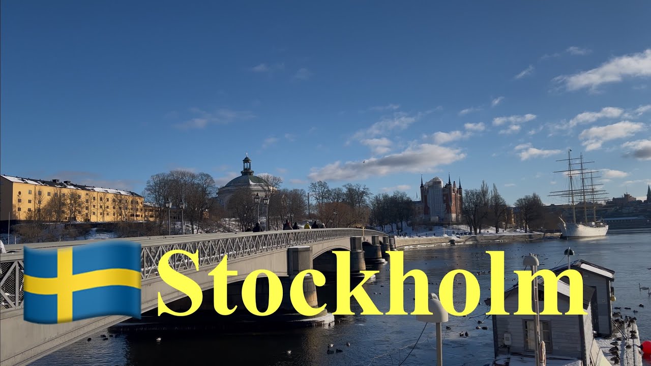 Stockholm; Bersalju, dingin Dan Beku tapi damai kotanya