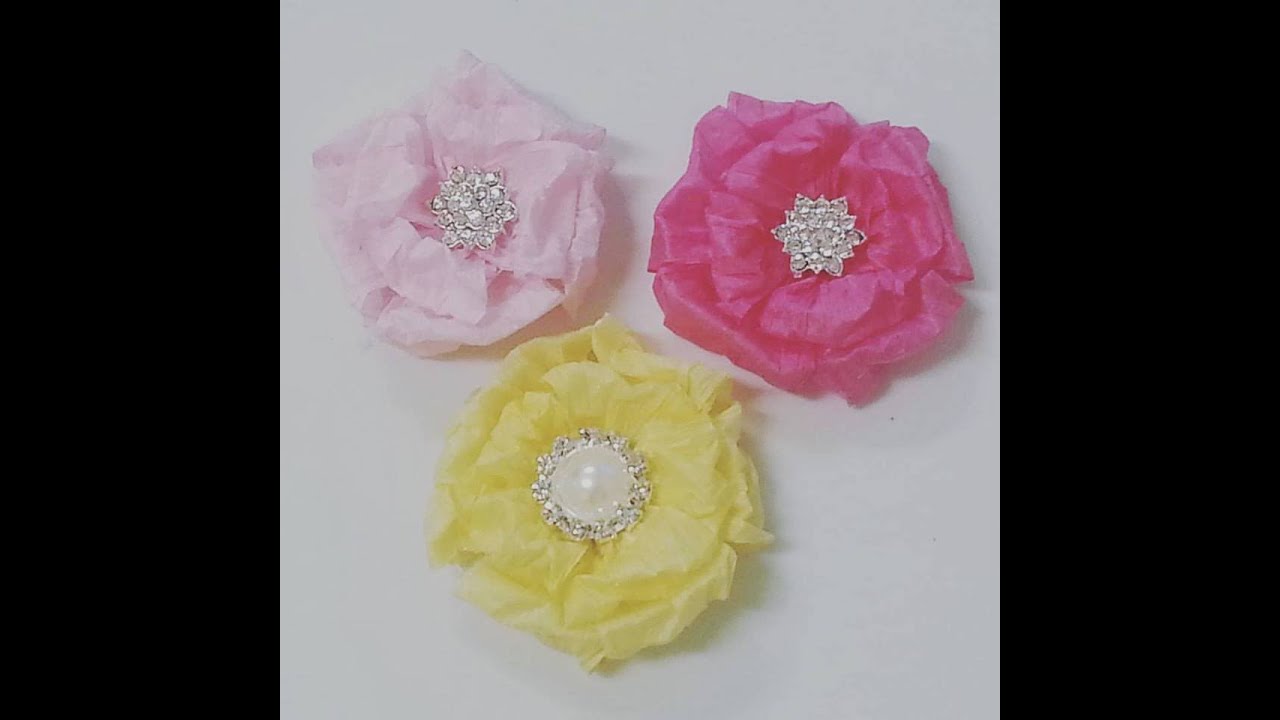 DIY:How to:Raffia flower tutorial by SaCrafters