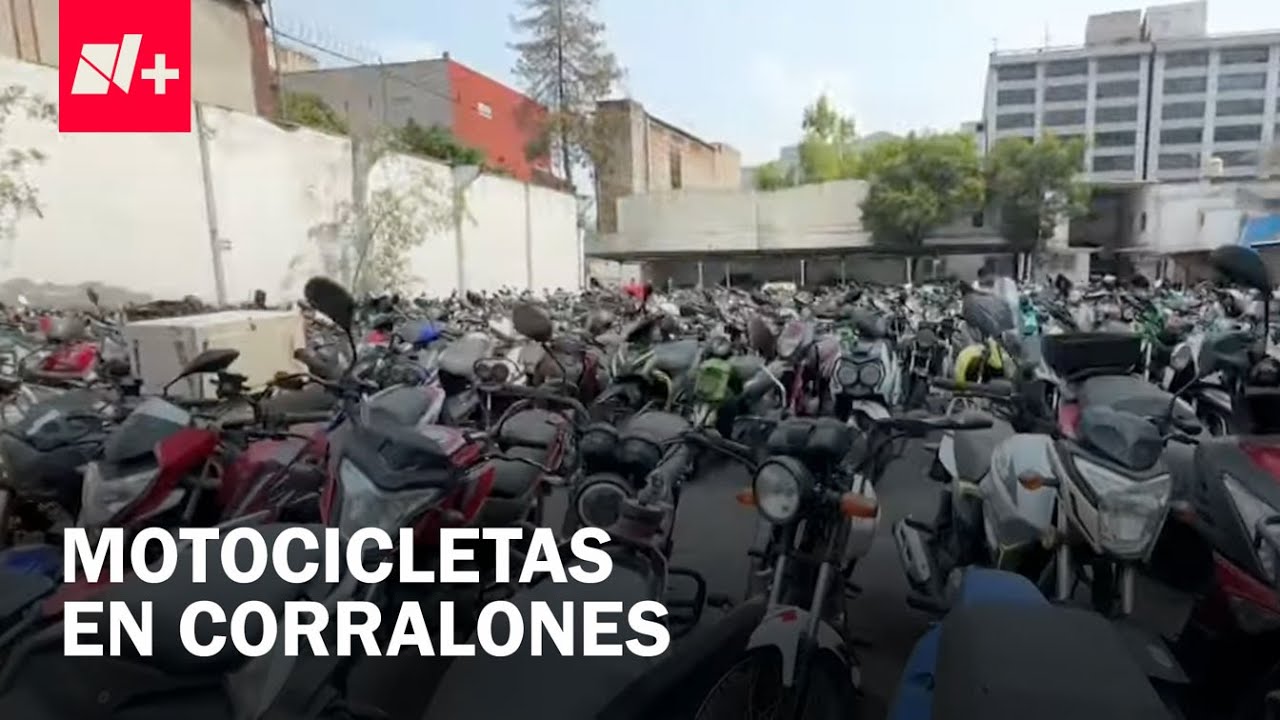 Se abarrotan los corralones de motos - Despierta