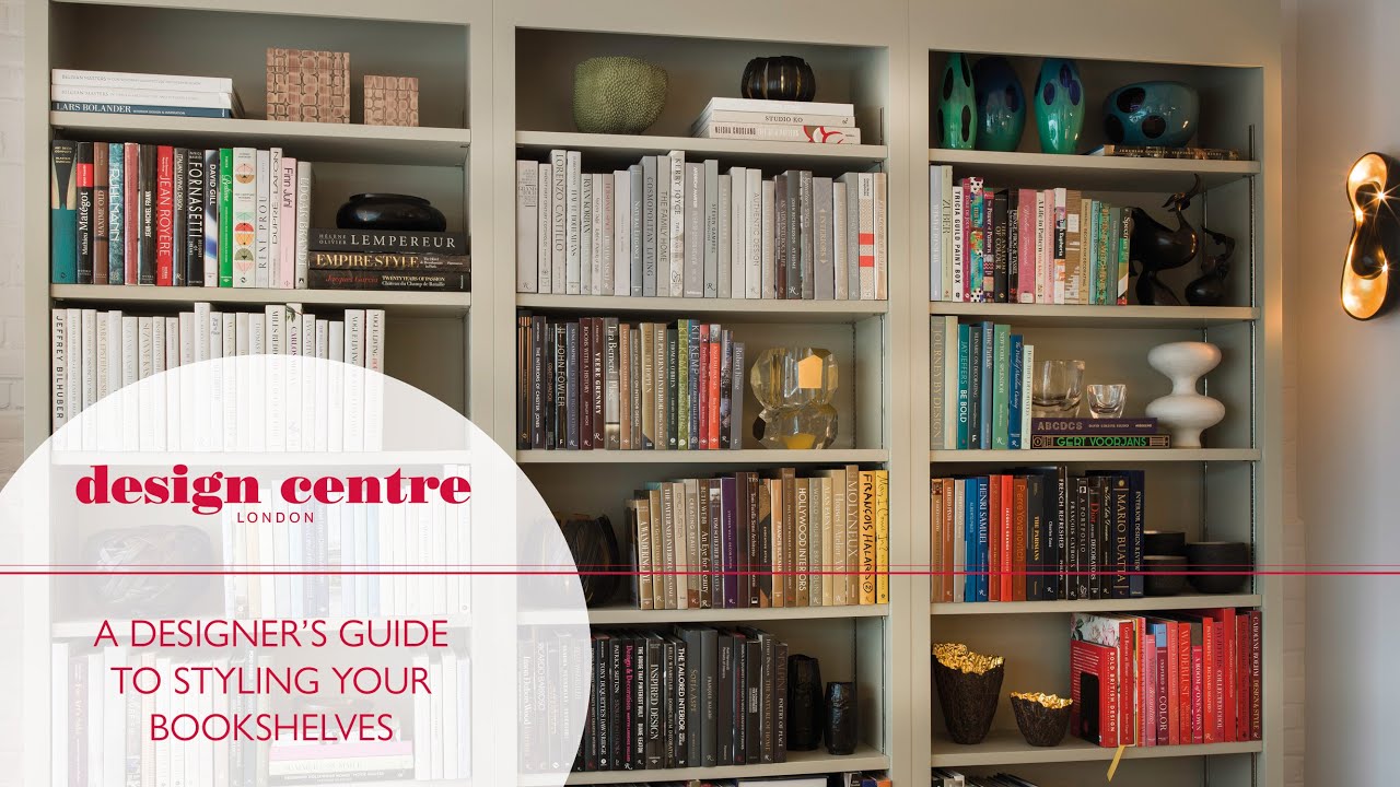A DESIGNER’S GUIDE TO STYLING YOUR BOOKSHELVES