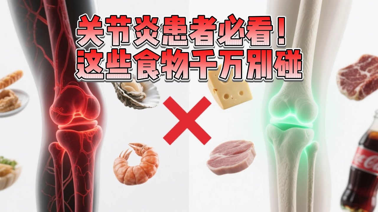 關節炎患者必看！這些食物是天然止痛藥 | 肠道-關節軸的驚人發現These Foods Are Natural Pain Relievers