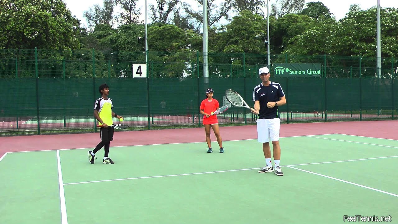 Advanced Tennis Volley Technique - The 