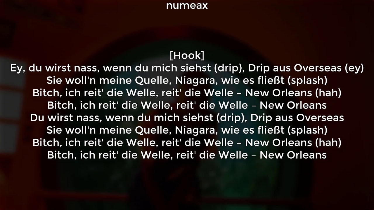 Elias - Aquafina | LYRICS | Numeax