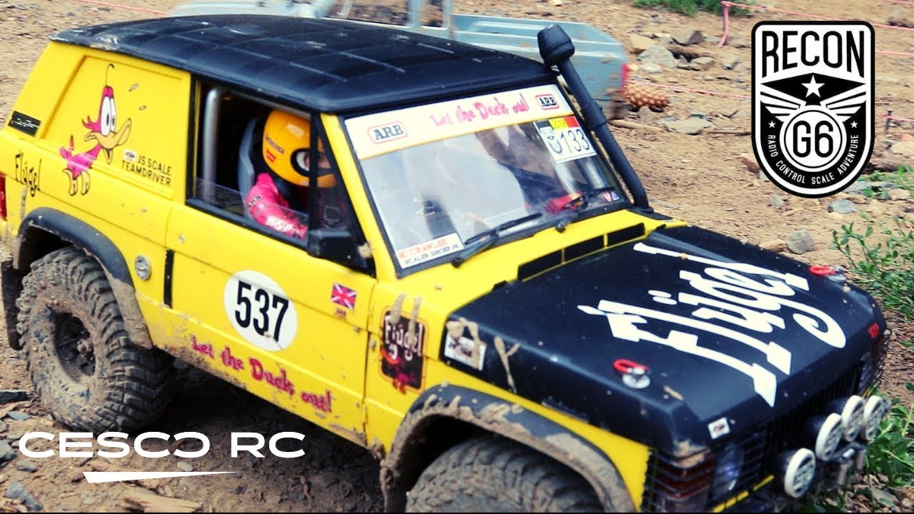 Recon G6 Belgium 2019 Saturday RC Trial Scale Adventure