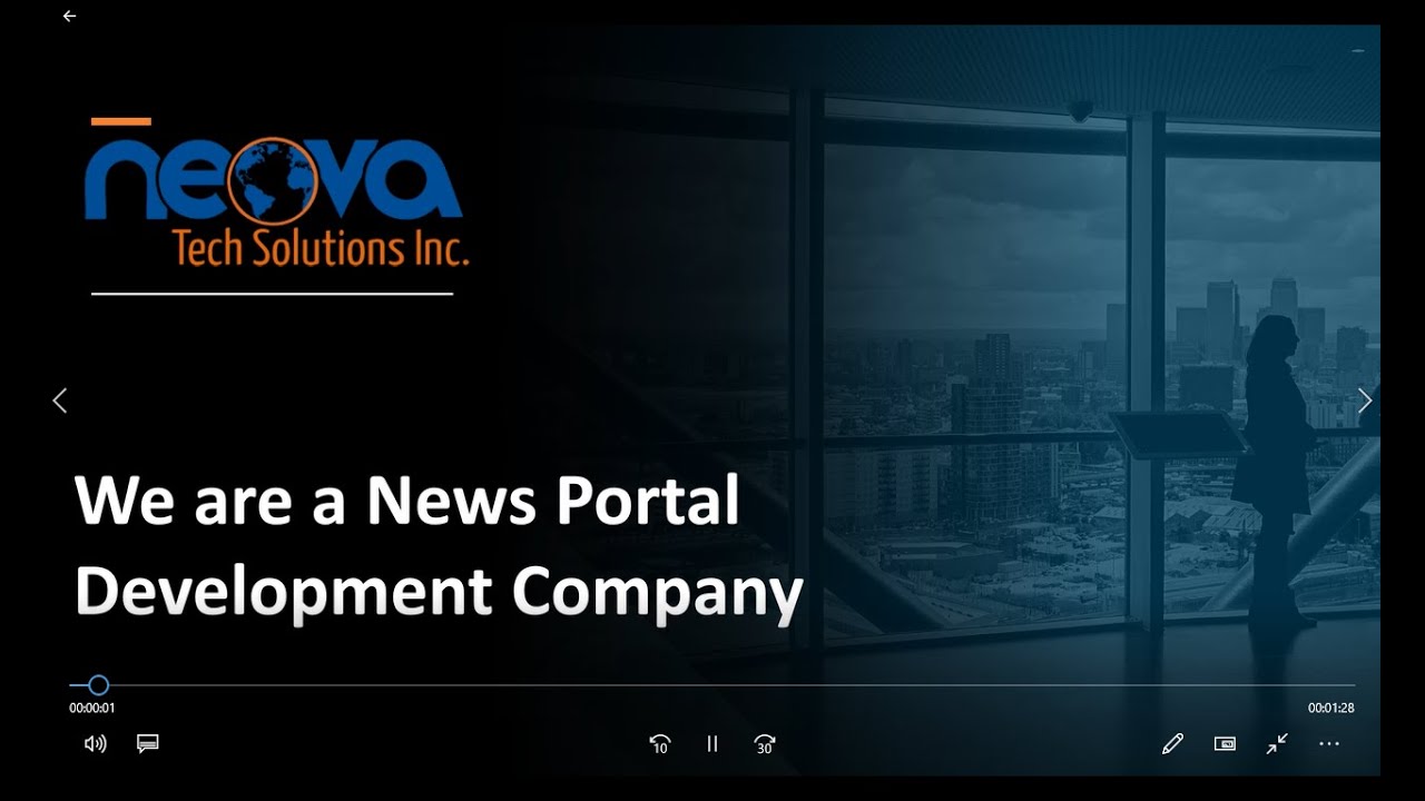 News Portal  Development Company | Neova Tech Solutions