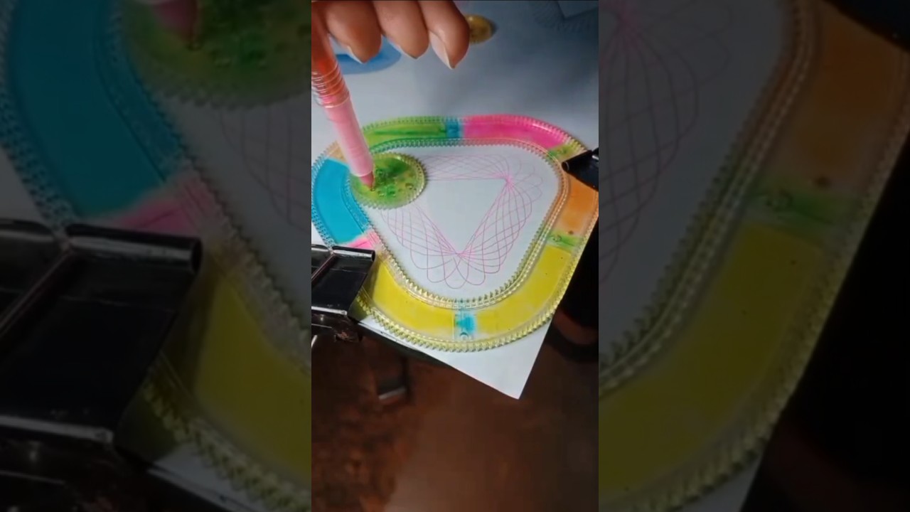 23AUE Mindful Mandalas: Calming Patterns for Inner Peace #spirograph #calming #relaxing