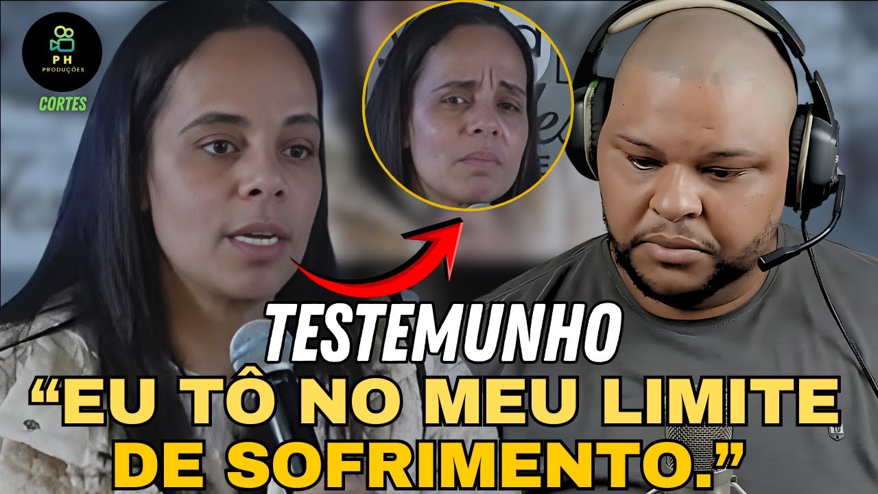 ✅É DE ARREPIAR O TESTEMUNHO DESSA IRMÃ​😭