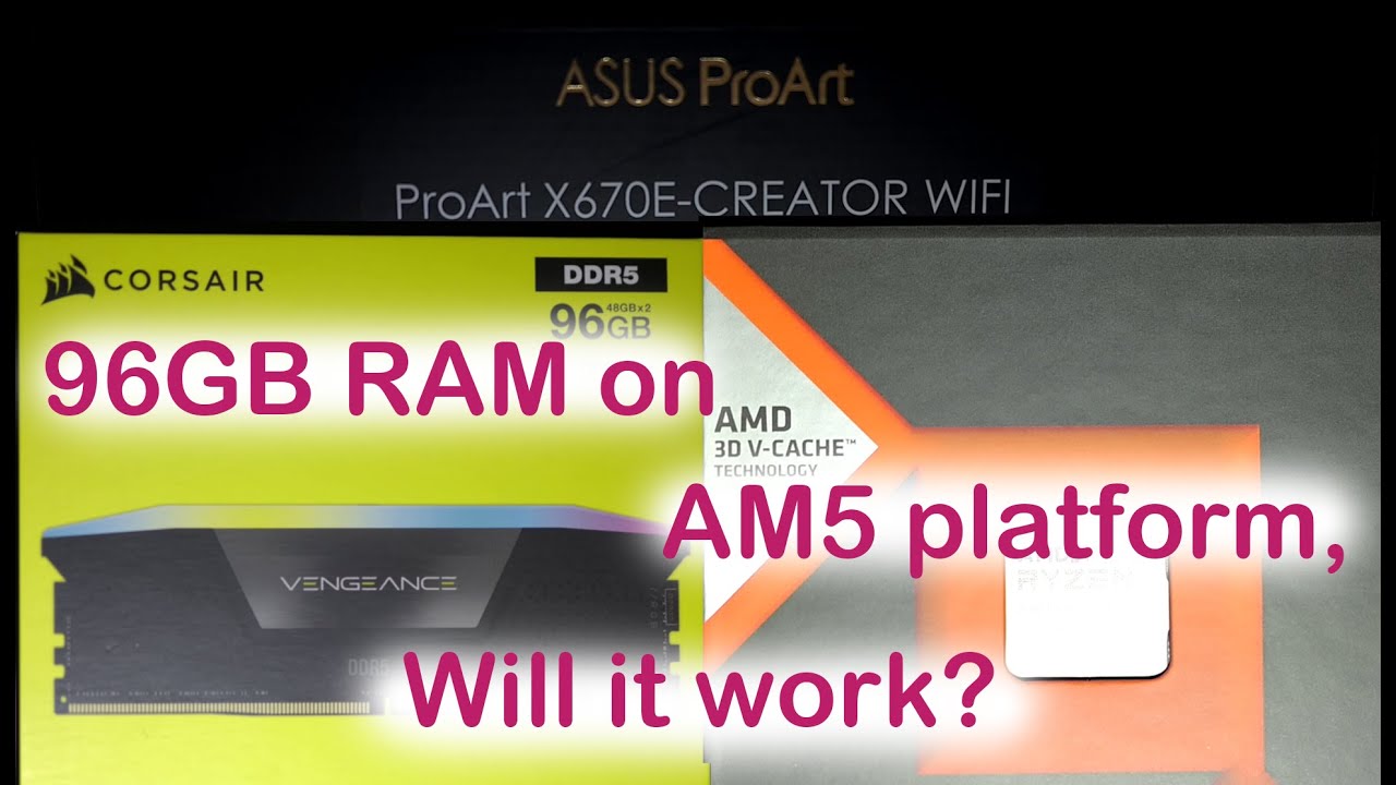 96GB RAM on AM5 platform. Will it work?