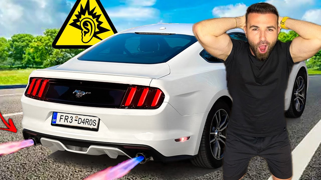 Έβαλα Εξάτμιση στο Mustang