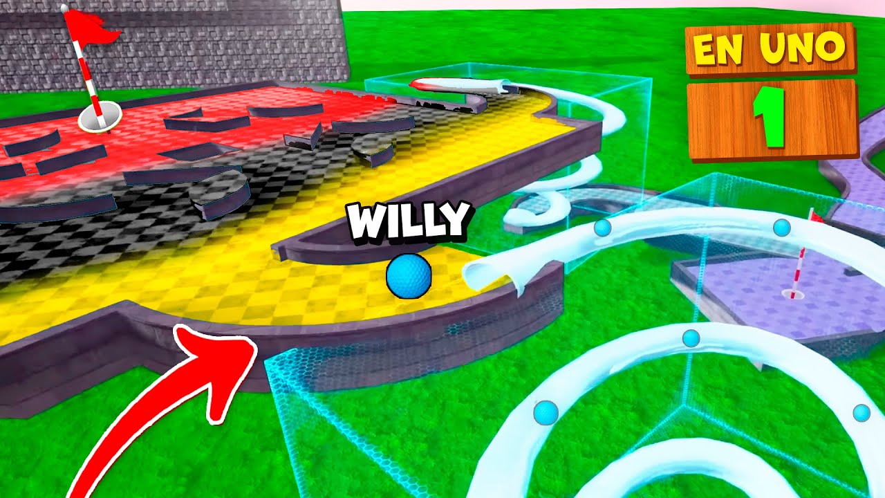 Creador ALEMAN crea este mapa del DEMONIO! GOLF IT