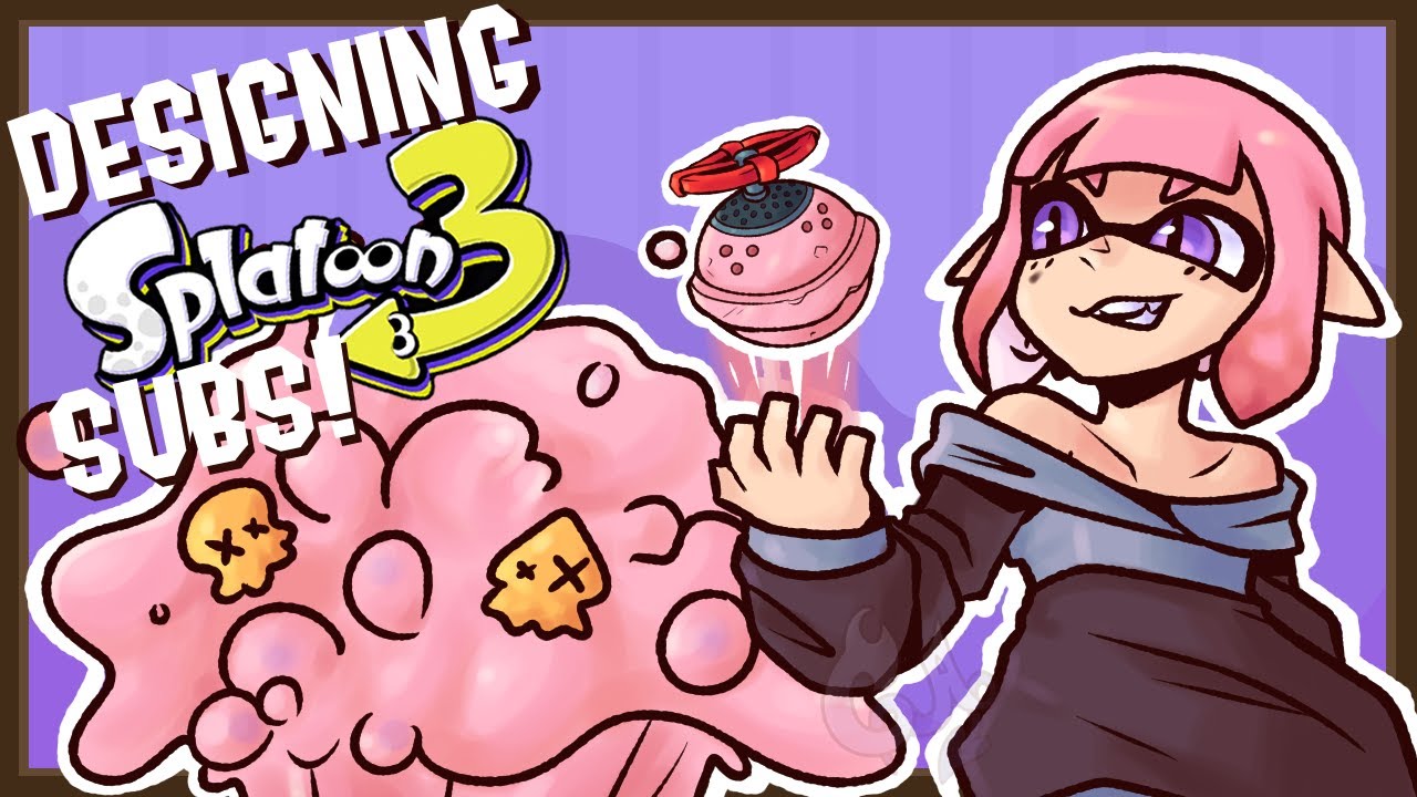 Designing NEW subs for Splatoon 3!