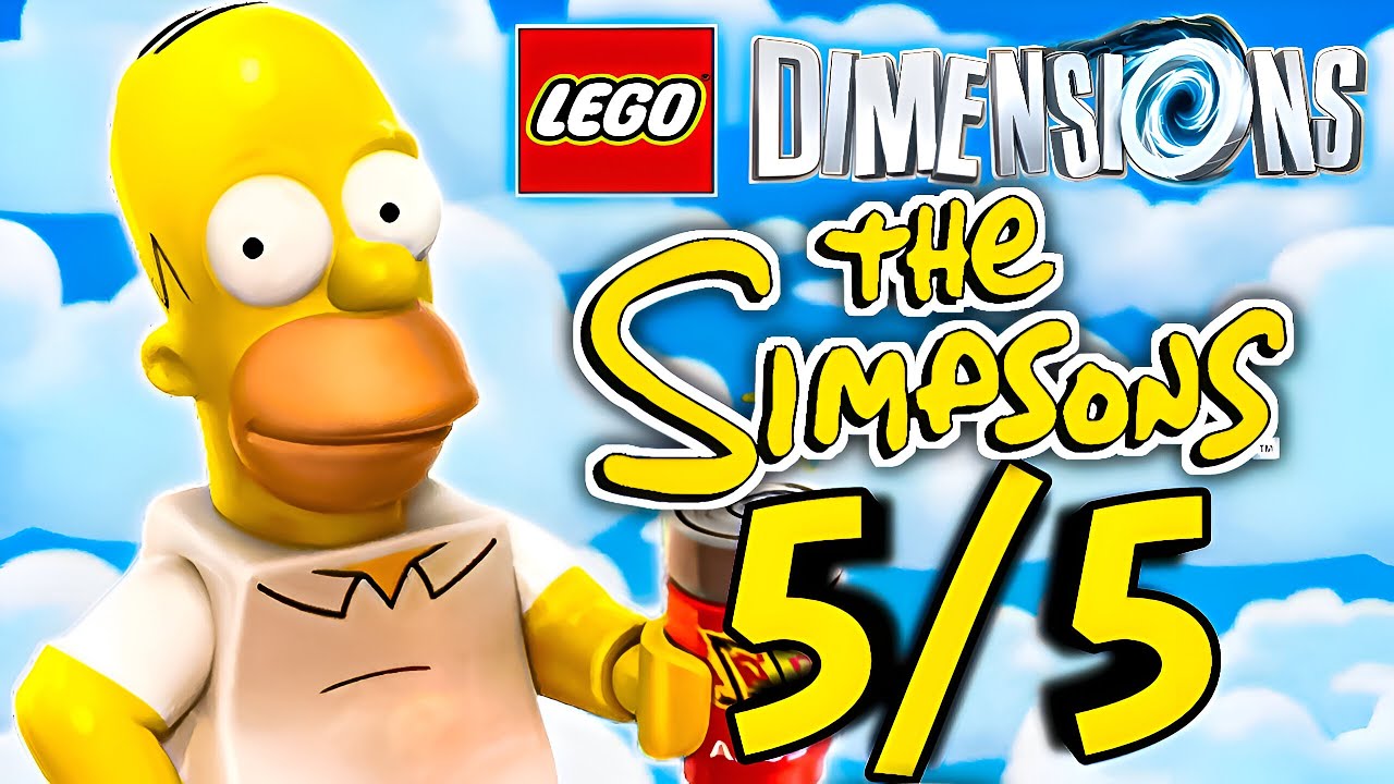 LEGO Dimensions: The Simpsons Adventure World 5/5 All Collectibles 100% Guide