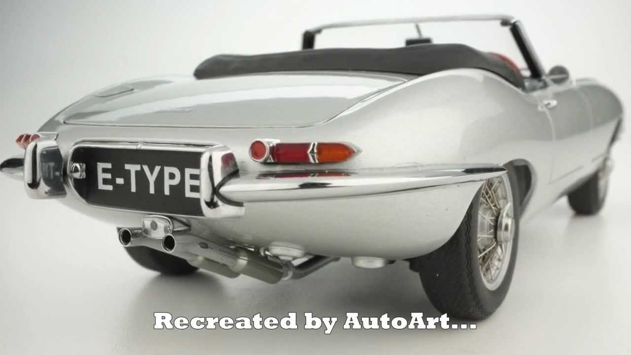 AutoArt 1/18 scale Jaguar E-Type Series 1 diecast model car