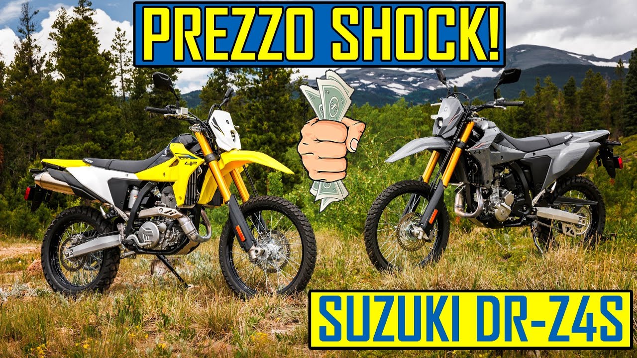 SUZUKI DR-Z4S, SVELATO IL PREZZO FUORI DI TESTA PER IL MERCATO U.S.A!