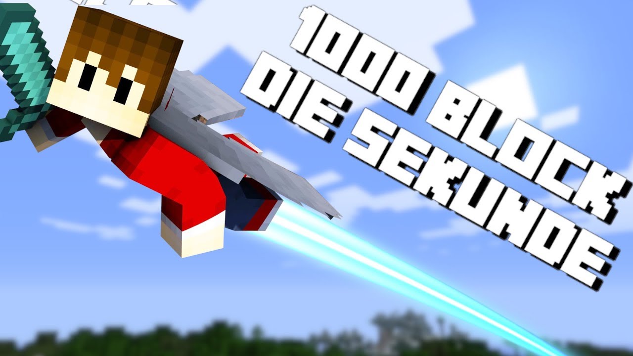 Wie fliegt man unendlich weit in Minecraft | Minecraft f&uuml;r Anf&auml;nger am schnellsten fliegen 98