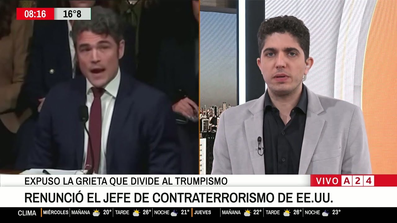 📢 RENUNCIA DEL JEFE DE CONTRATERRORISMO DE EE.UU. EXPUSO GRIETAS QUE DIVIDE AL TRUMPISMO