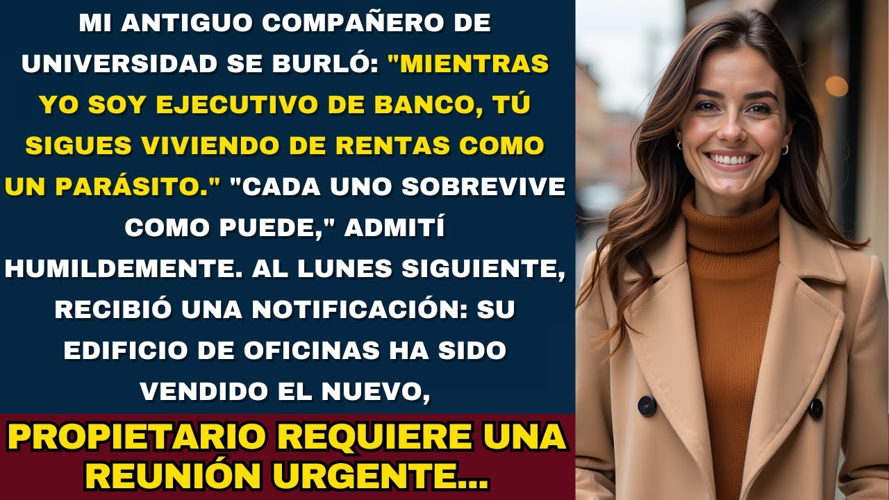 La Reunión de Ex-Alumnos Se Volvió Pesadilla Cuando Mi Compañero Descubrió Quién Era Su Casero