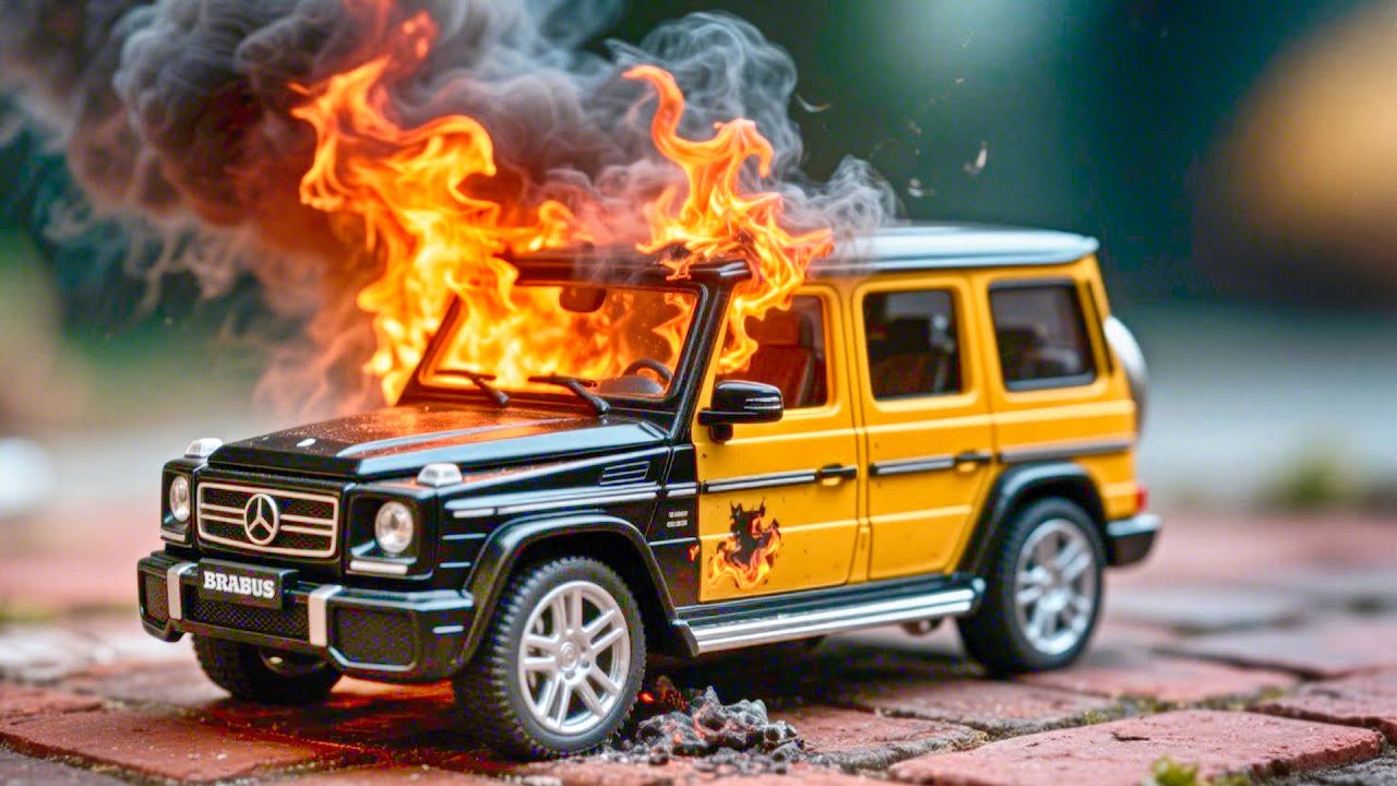 OMG! Total Damage ❗ Diecast Model Car Crash Test & Destruction Video