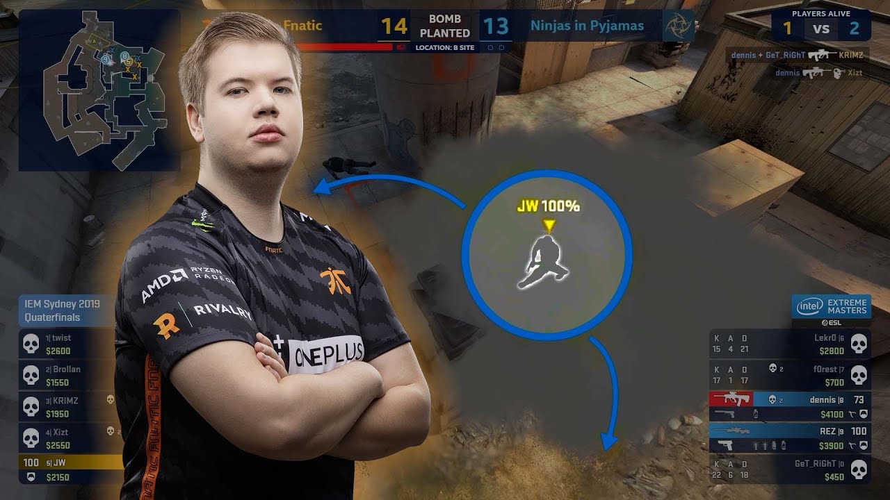 JW is one of the greatest minds in CSGO - Barrier Breakers