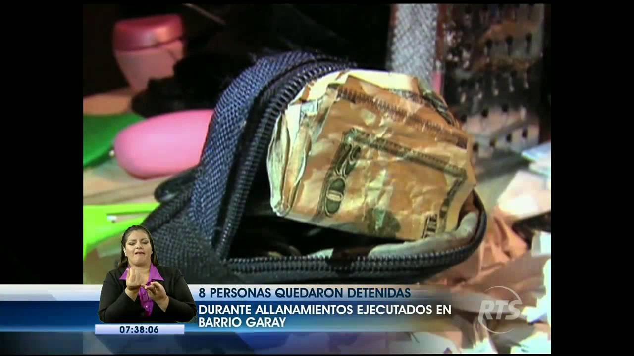 Microtraficantes cayeron en operativo en barrio Garay