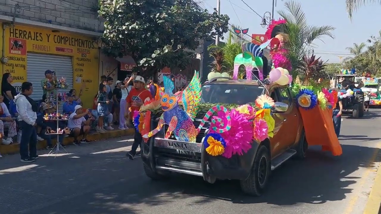 Desfile de #Yautepec 2026 #Barrioixtlahucan #SanCarlos #Oacalco #cuautla #tradiciones 