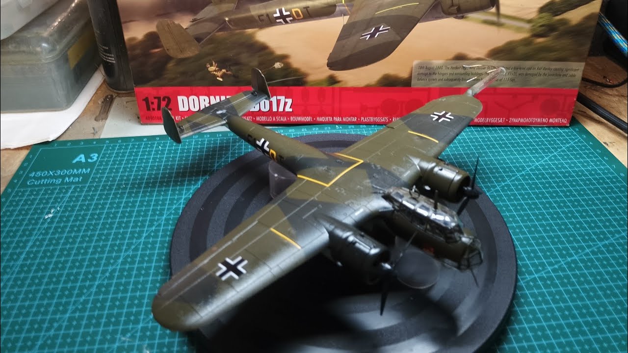 Airfix Do17 (Battle of Britain Dio Part 1)