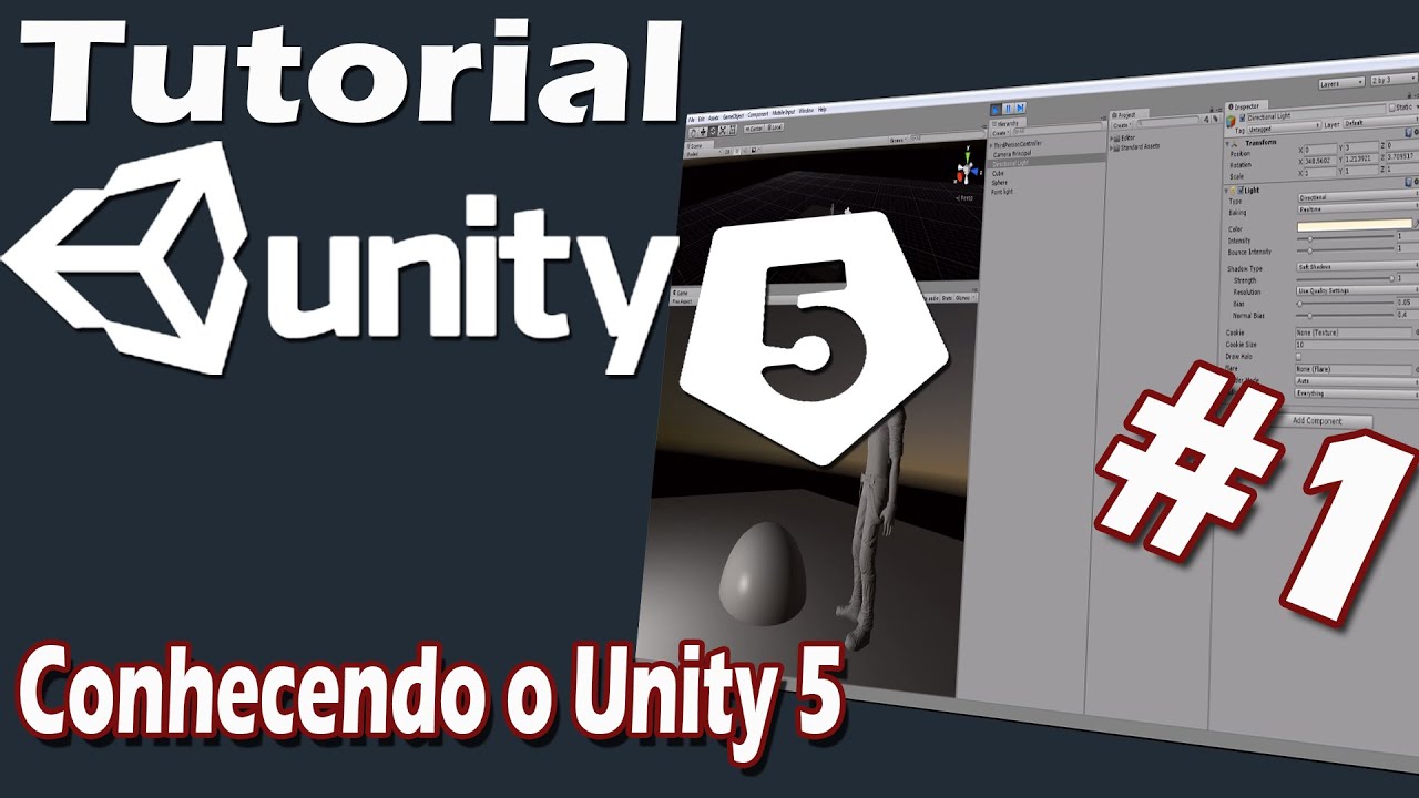Desenvolvimento de Games - Tutorial de Unity 5 #1 - Conhecendo o Unity 5