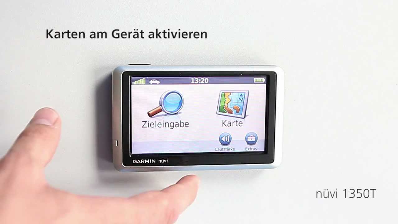 Garmin Tutorial - Karten aktivieren und deaktivieren
