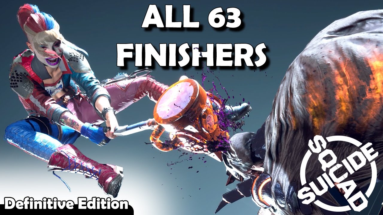 All 63 Finishers in Suicide Squad: Kill the Justice League