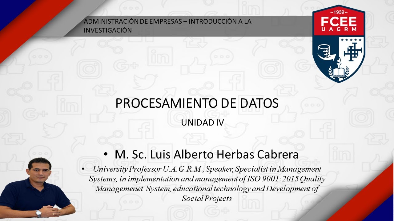 Procesamiento de datos