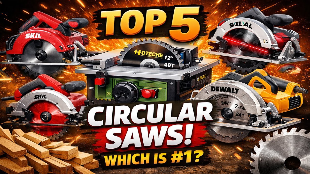 Top 5 Best Circular Saws 2026