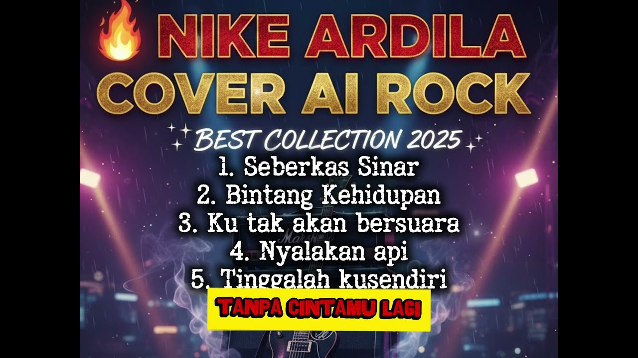 NIKE ARDILA - COVER TERBAIK ROCK AI | BEST COLLECTION 2025