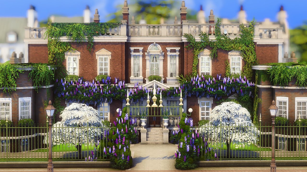 The Bridgerton House [No CC] | The Sims 4 | Speedbuild