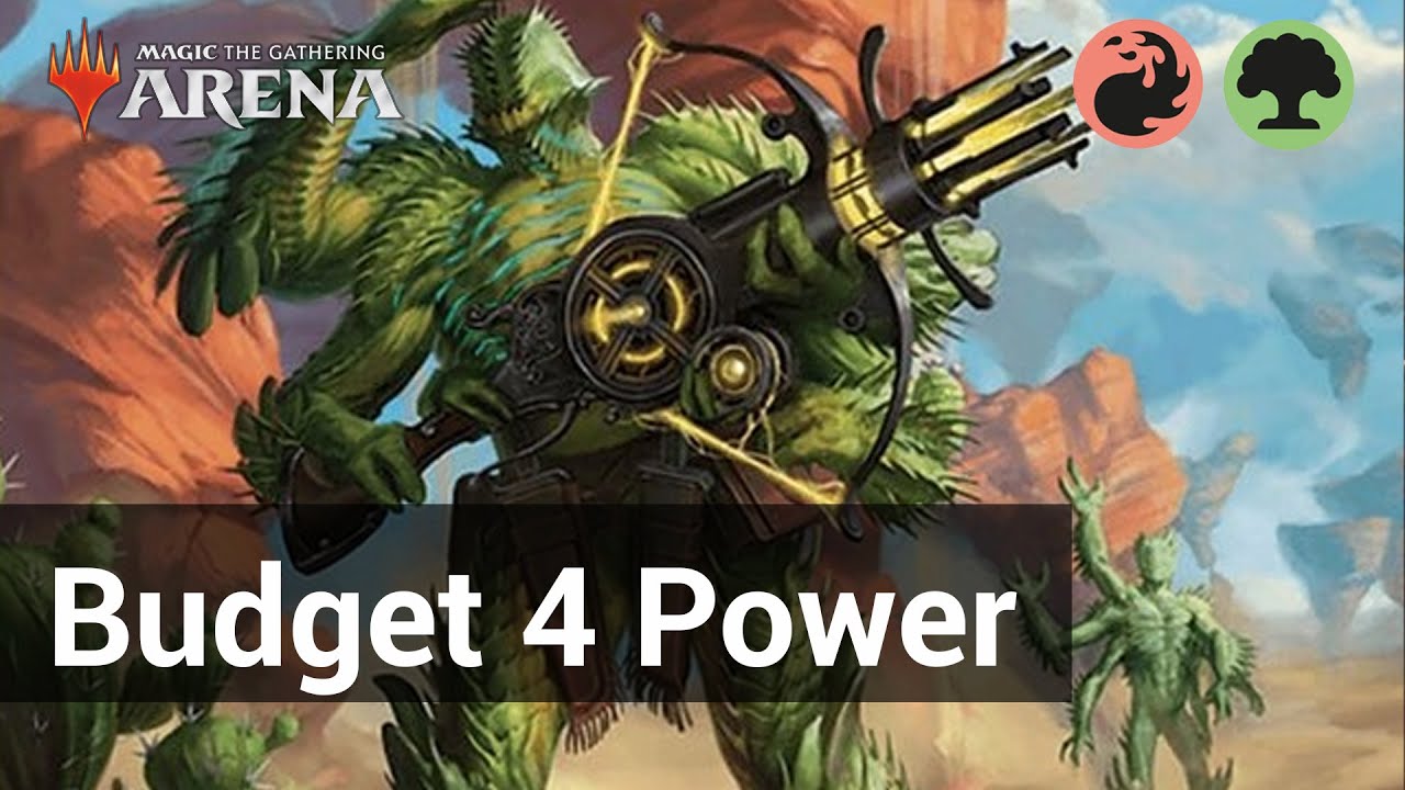 🔴🟢0 RARES! BUDGET GRUUL 4 POWER GAMEPLAY! | STANDARD BO1 FOUNDATIONS | MTG ARENA