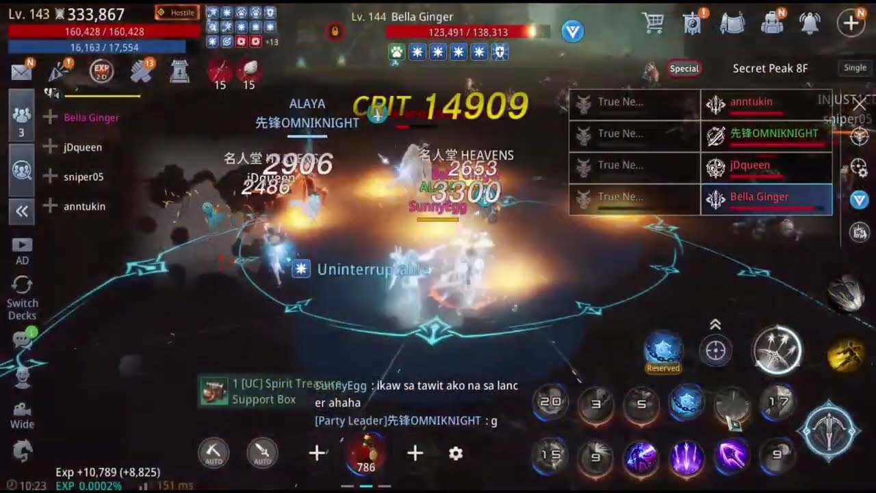 MIR4 warrior x arba vs 3 -  asia3 311