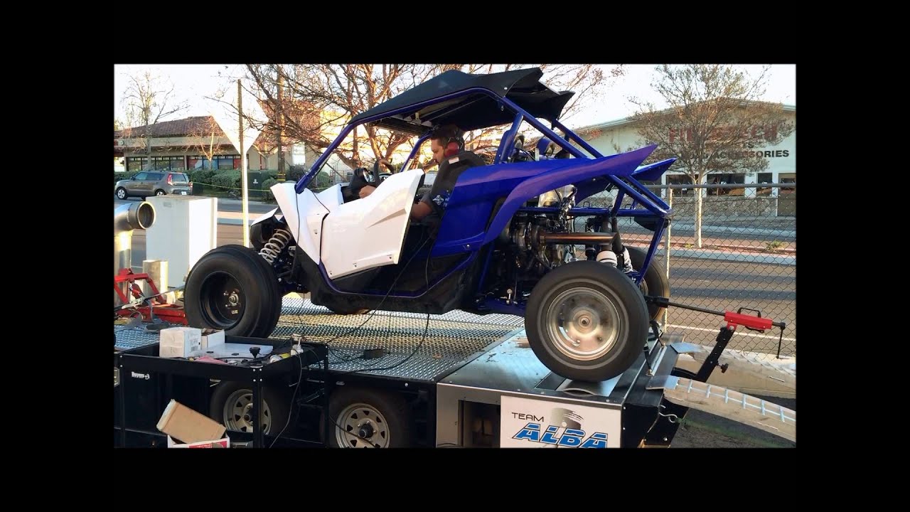 Alba Racing built 400HP YXZ1000R dyno!!!