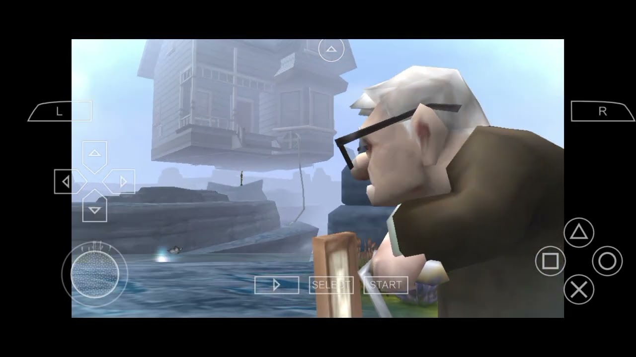 PETUALANGAN KAKEK DAN BOCAH PRAMUKA LAKI-LAKI - DISNEY-PIXAR: UP (PSP)