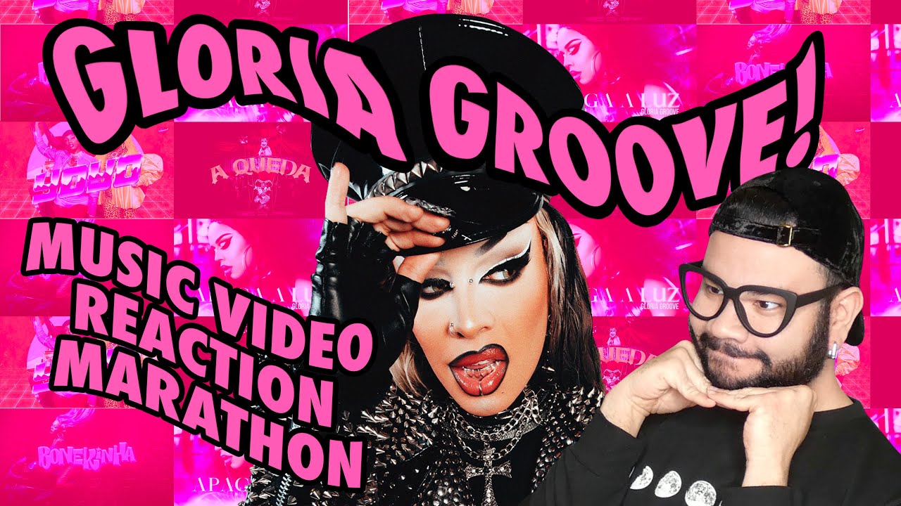 Reacting to Gloria Groove Music Videos for the first time!