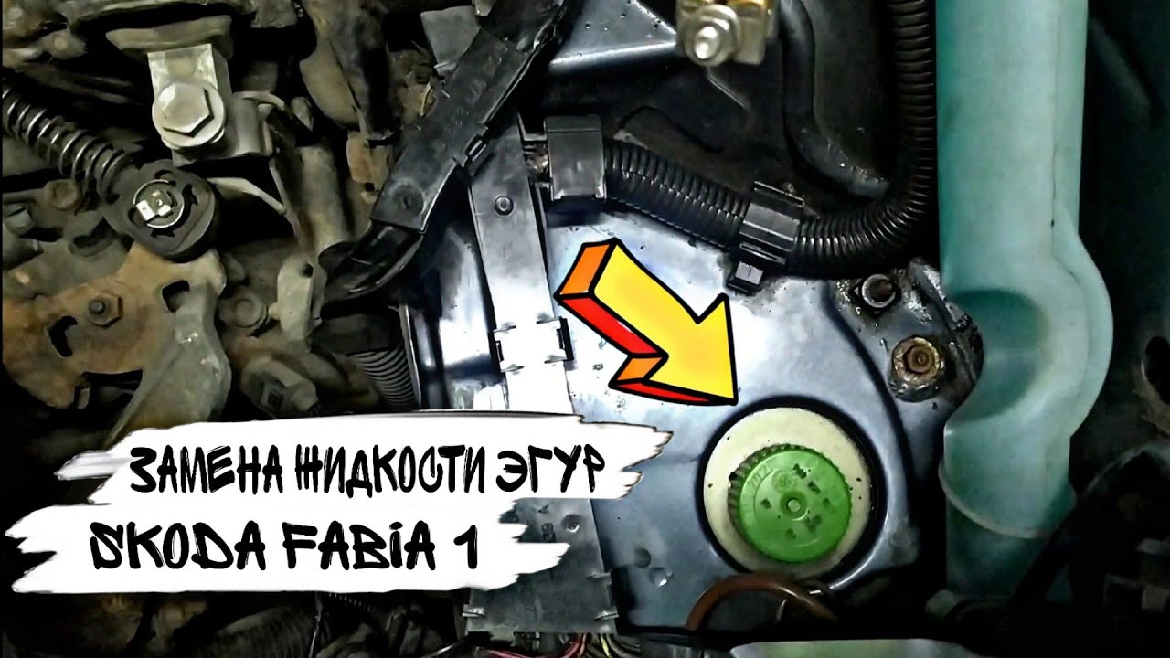 Замена жидкости ЭГУР Skoda Fabia 1 | Fix My Car