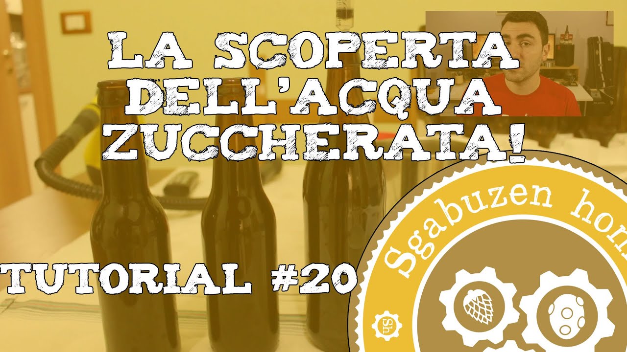 La scoperta dell'acqua zuccherata! | Sgabuzen Tutorials #20